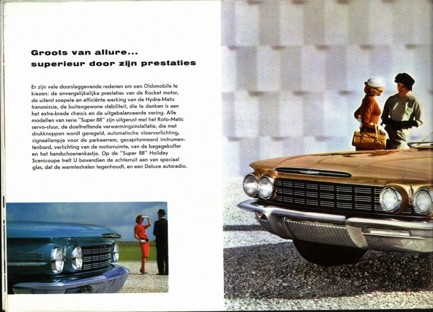 1960 Oldsmobile Dutch Motor Cars Brochure Page 7